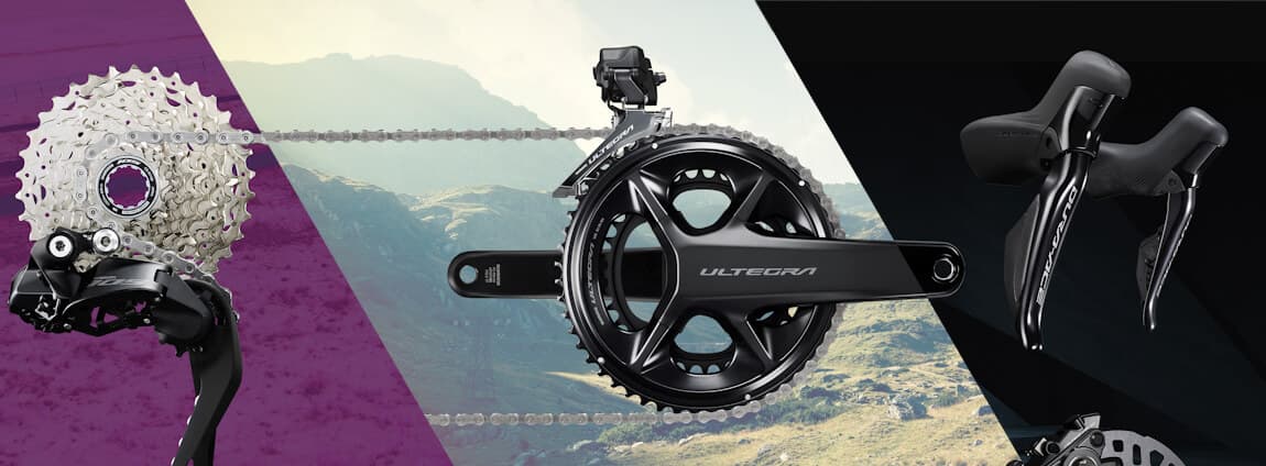 105, Ultegra, Dura-Ace