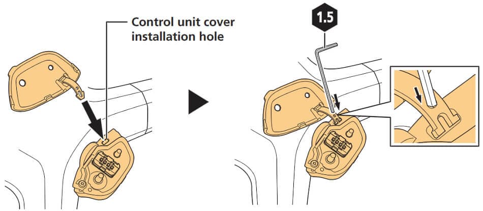 Charge port cover can be replaced