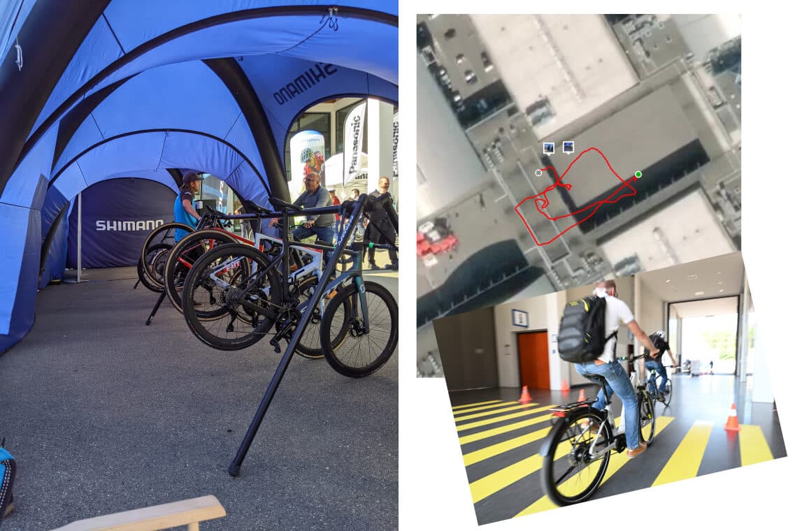 Test ride at Eurobike 2021