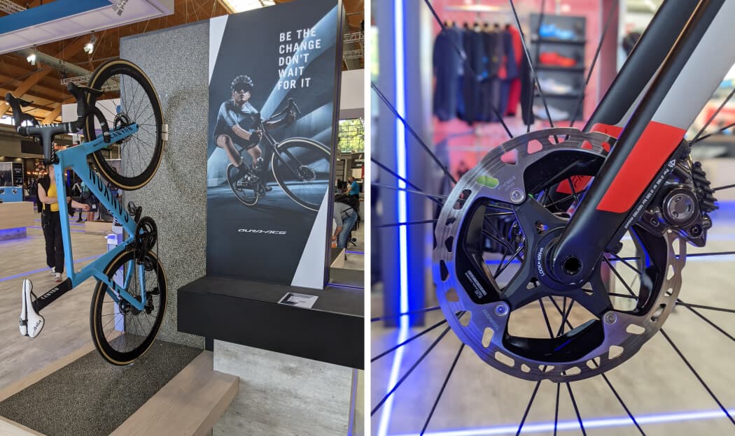 Disc brake bikes at Eurobike 2021