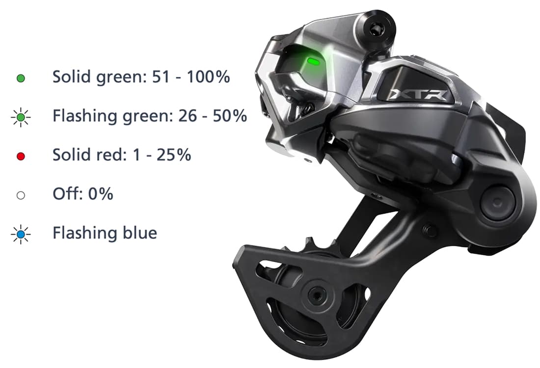 1x12 Di2 battery status