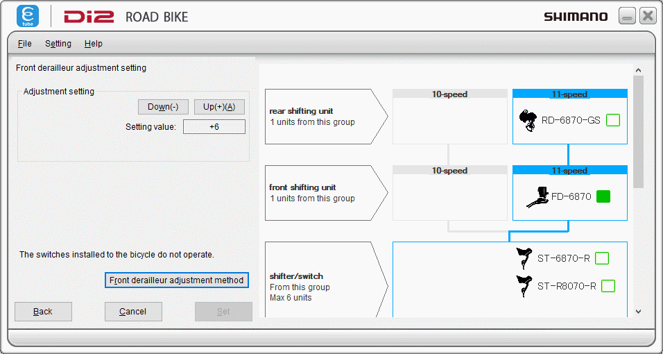 Adjust the FD values in ETP 3.4.5