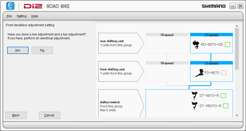Adjust the FD ETP 3.4.5
