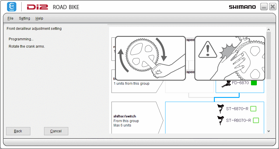 Don't stick your hands in there