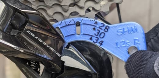 Read Adjust 12-speed Di2 rear derailleur shifting and limits
