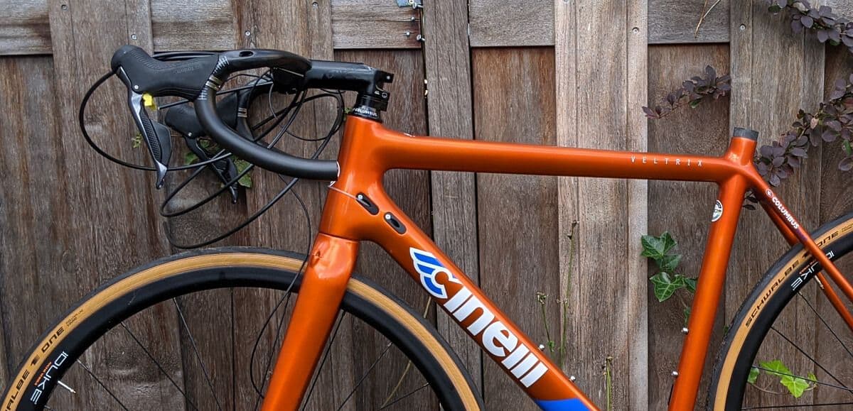 Cinelli fork cut and stem installed