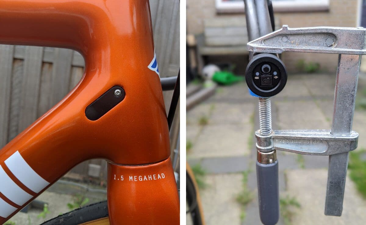 EW-RS910 on the Cinelli Veltrix Disc