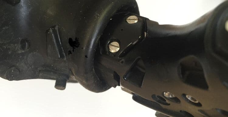 Cracked shifter body