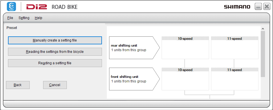 E-Tube Project manually create presets