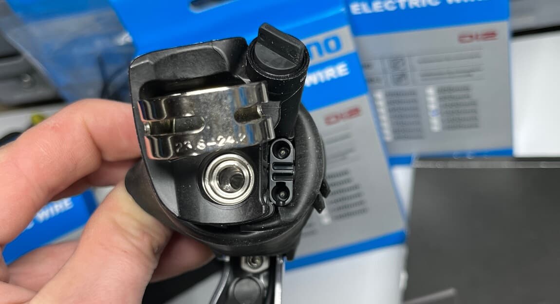 The bottom port is for use with satellite shifters