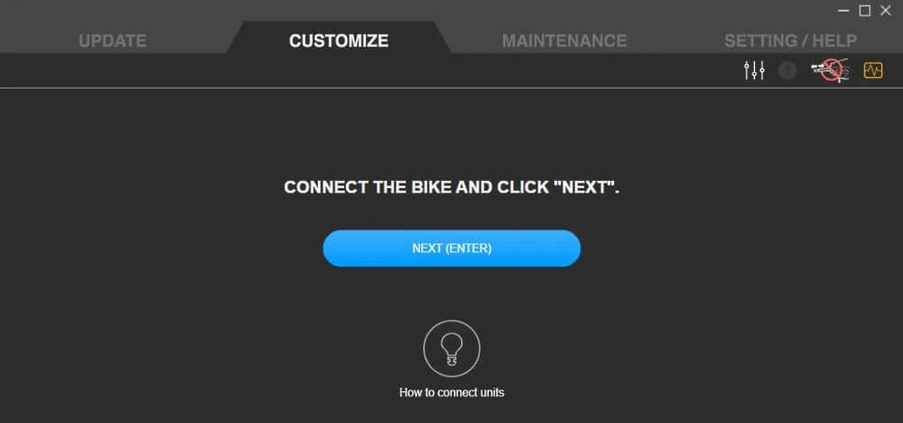 Connect using E-Tube Project 4.0.4