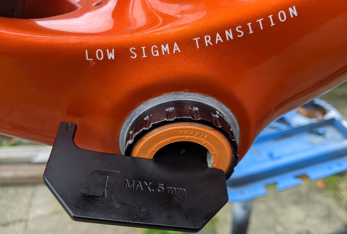 Power meter magnet position