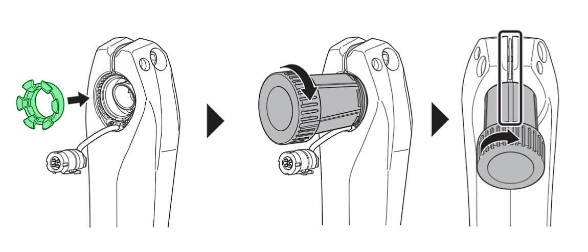 Preload the crankset