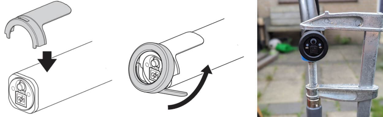 Glue/Stick the cover on