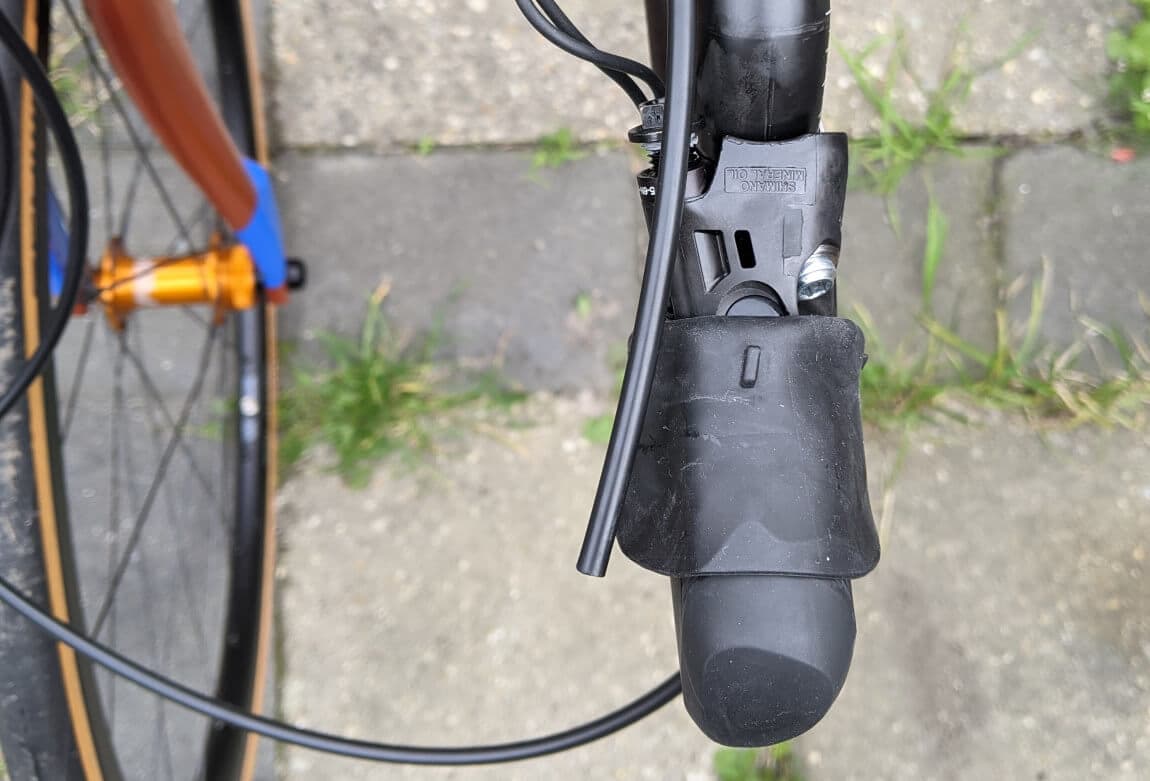 Lever hoods pushed back