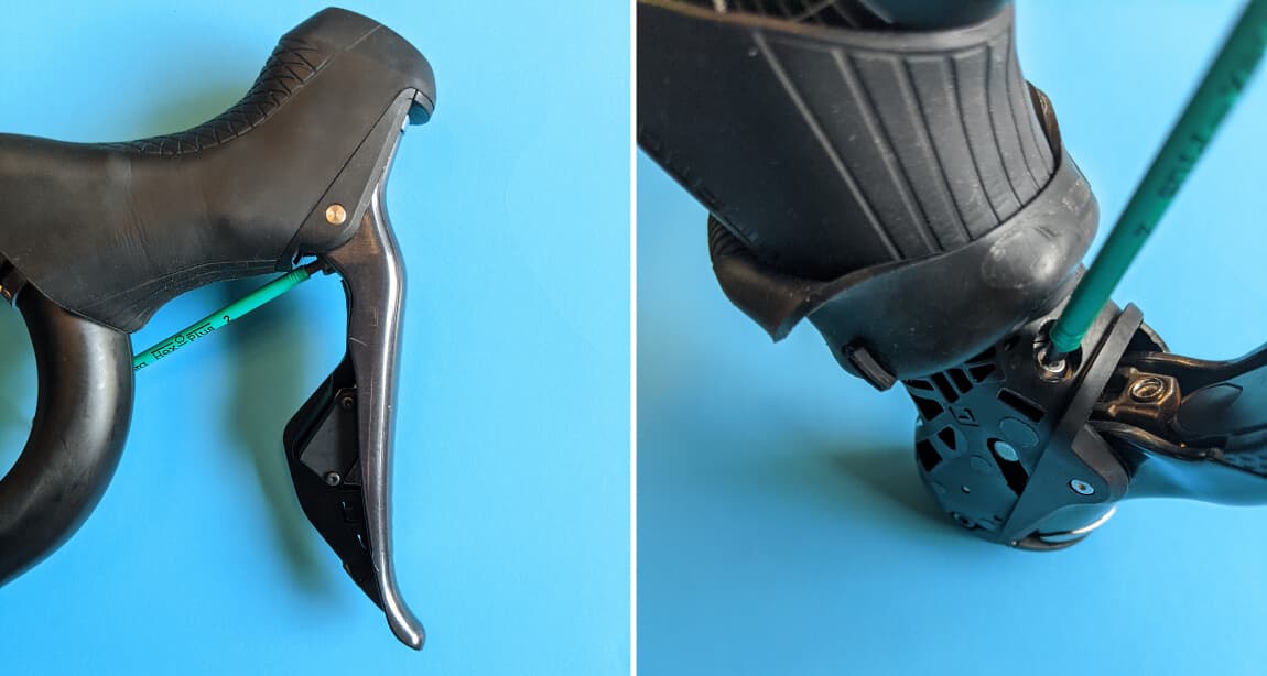 Reach adjustment bolt