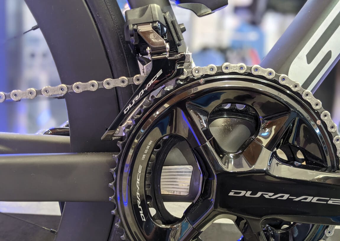 No limit bolts on 12-speed ultegra / dura-ace front derailleurs
