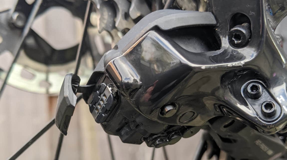 Yep, that battery port cover is a replaceable part