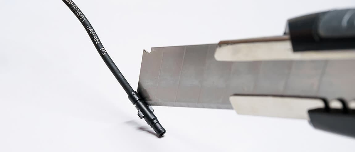 While it looks nice in the photo, don't cut your tabs off like this