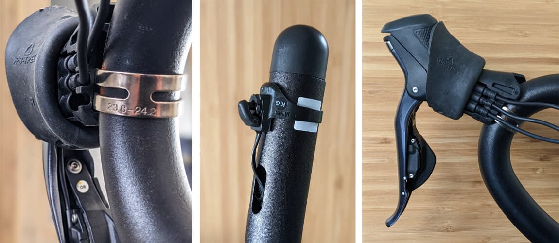 Shift lever ports and sat. shifters