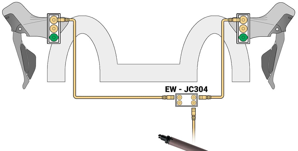 JC304 and rim brake shifters