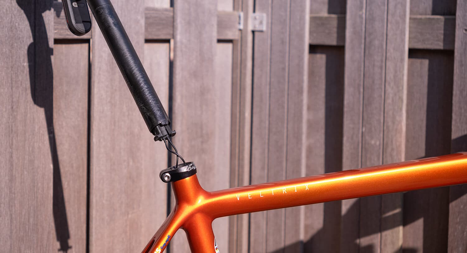 Usually the battery is in the seat post