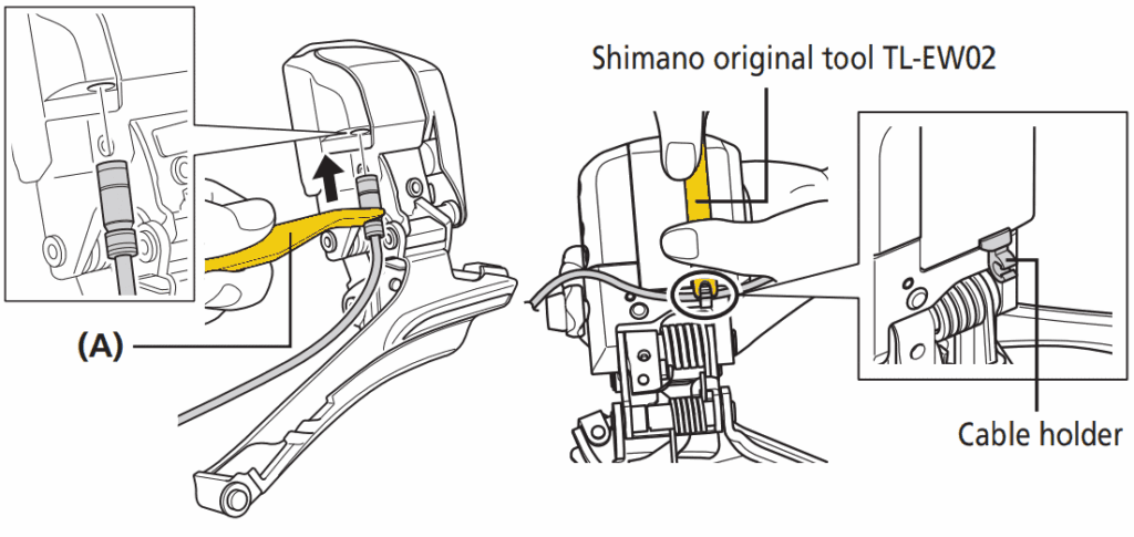 Connect the wire using the TL-EW02 tool