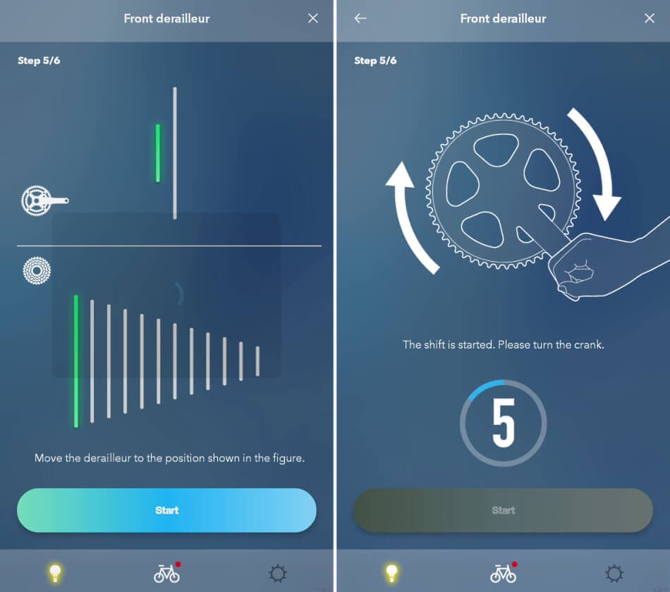 Set up the top limit, cross-chained