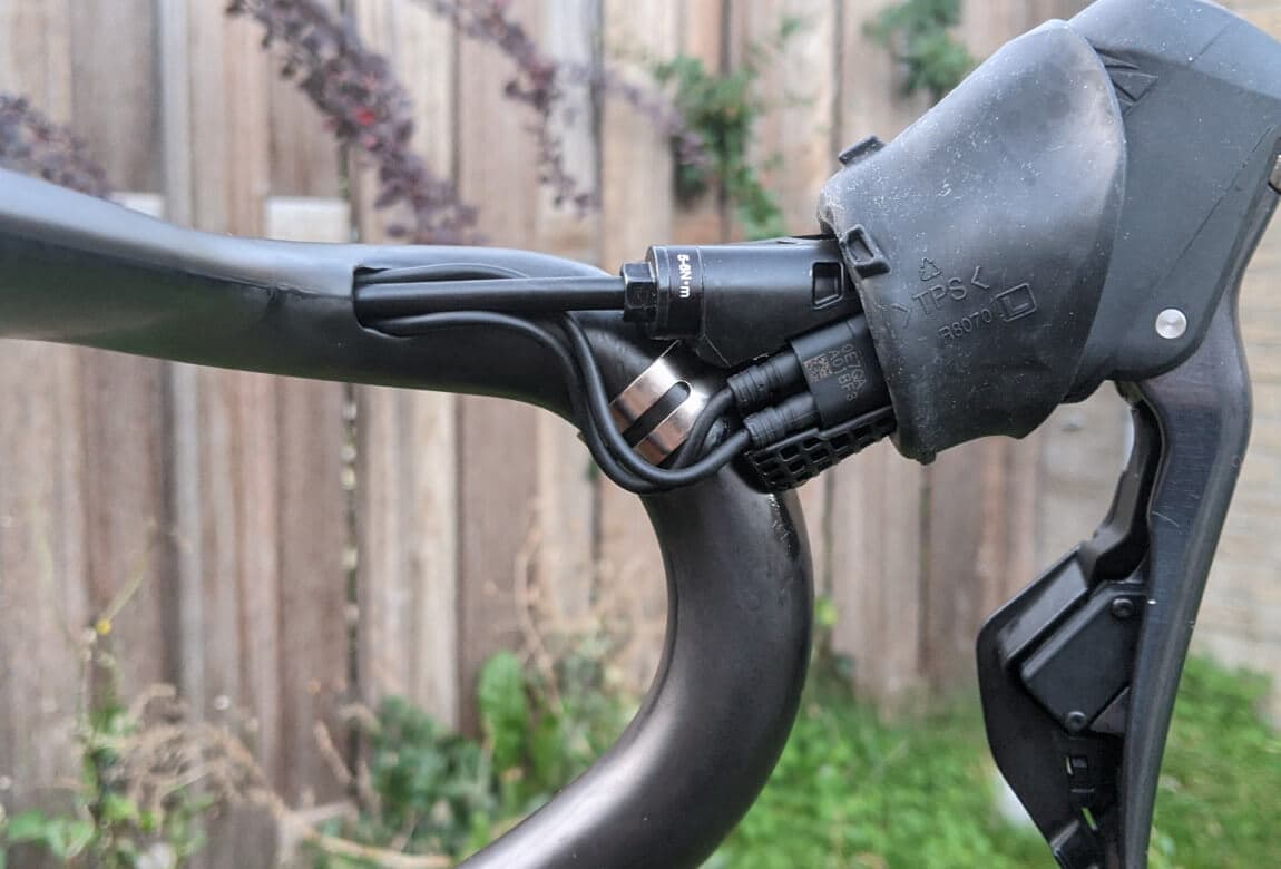 You`ll want a bit of slack at the shift lever, as seen in this picture