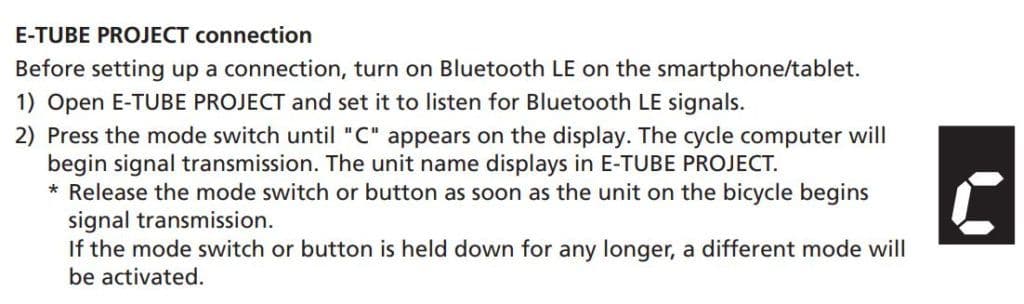 The C does not always show until after the firmware update