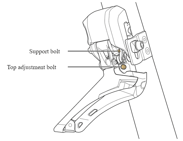 Read Set up 12-speed 105 Di2 and GRX Di2 Front Derailleur limits