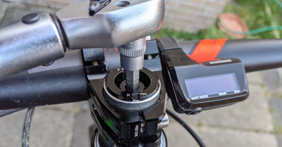 Torque up the expander