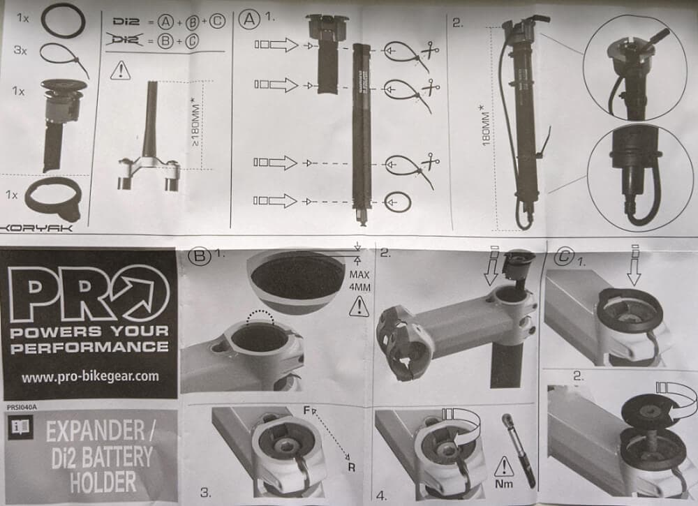 Pro expander gap cap manual