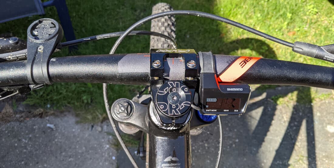 Top cap installed as seen from the other side