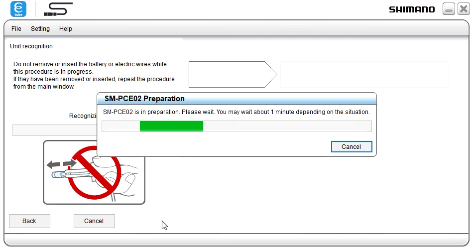 SM-PCE02 in preparation