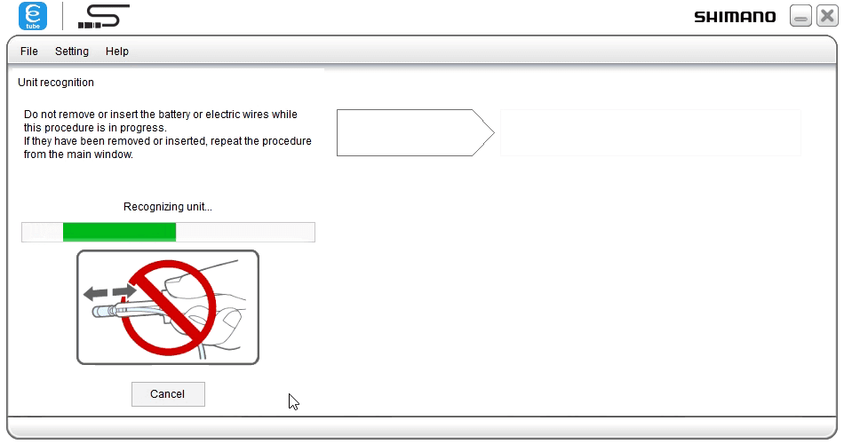 Step 2: recognizing unit