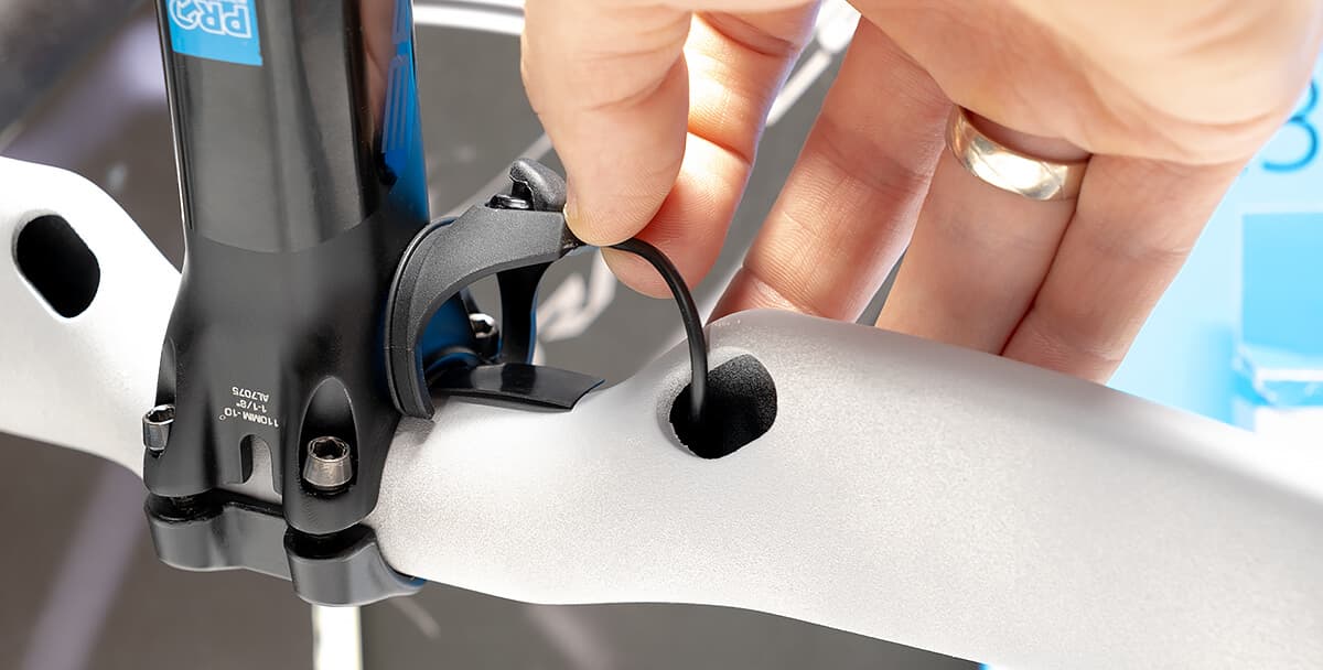 Install the climbing shifter onto the handlebar