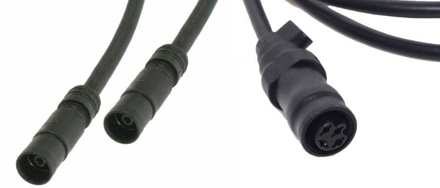 EW-SD50 wire on the left, 7970 Di2 wire on the right