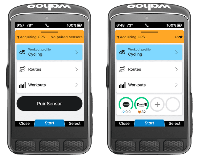 Pair a sensor to a Roam 3 / Ace / Bolt 3